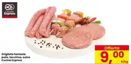 Interspar Grigliata Fantasia pollo, tacchino, suino Cucina Express offerta