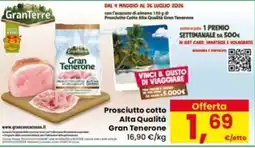 Interspar Prosciutto cotto Alta Qualità Gran Tenerone offerta