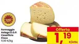 Interspar Formaggio Asiago D.O.P. Caseificio Finco offerta