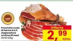Interspar Prosciutto crudo di Parma D.O.P. stagionatura minima 20 mesi offerta