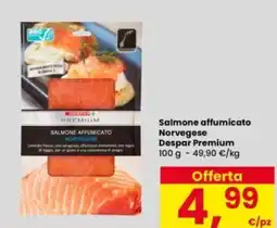 Interspar Salmone affumicato Norvegese Despar Premium offerta