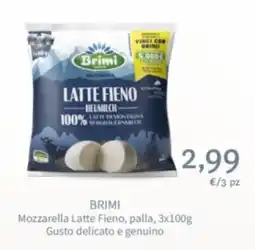 Interspar BRIMI Mozzarella Latte Fieno, palla, Gusto delicato e genuino offerta