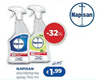 Acqua & Sapone NAPISAN disinfettante spray offerta