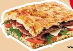 Interspar Focaccia bresaola, rucola e Parmigiano offerta