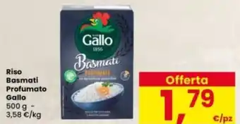 Interspar Riso Basmati Profumato Gallo offerta