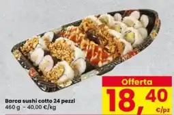 Interspar Barca sushi cotto offerta