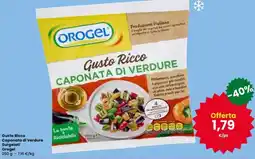 Interspar Gusto Ricco Caponata di Verdure Surgelati Orogel offerta