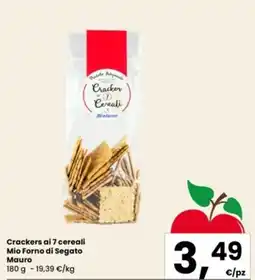 Interspar Crackers ai 7 cereali Mio Forno di Segato Mauro offerta