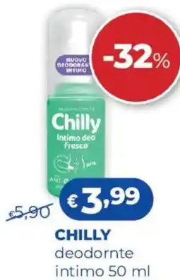 Acqua & Sapone CHILLY deodornte intimo offerta