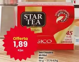 Interspar Tea Classico 45 filtri Star offerta