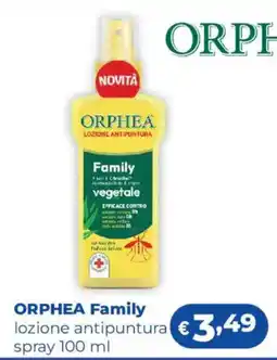 Acqua & Sapone ORPHEA Family lozione antipuntura spray offerta