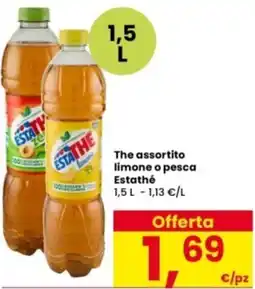 Interspar The limone o pesca Estathé offerta