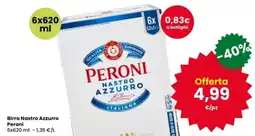 Interspar Birra Nastro Azzurro Peroni offerta