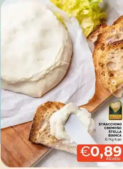 Mercatò Stracchino cremoso stella bianca offerta