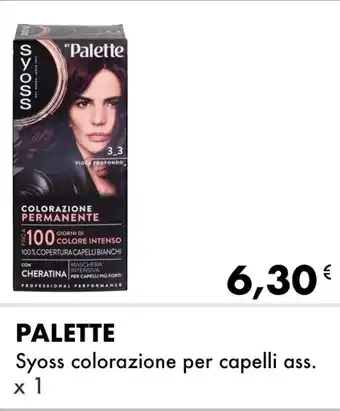 PALETTE Syoss colorazione per capelli ass. x1