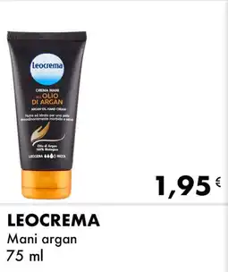 Iper Tosano LEOCREMA Mani argan offerta