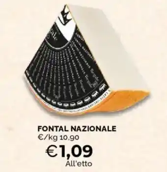 Mercatò Fontal nazionale offerta