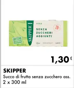 Iper Tosano SKIPPER Succo di frutta senza zucchero ass. offerta
