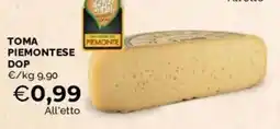 Mercatò Toma piemontese dop offerta