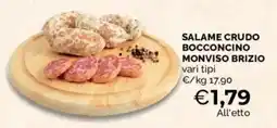 Mercatò Salame crudo bocconcino monviso brizio offerta