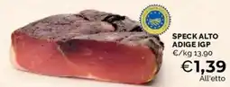 Mercatò Speck alto adige igp offerta