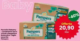 Interspar Pampers Pannolini Babydry offerta