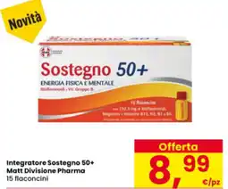 Interspar Integratore Sostegno 50+ Matt Divisione Pharma offerta