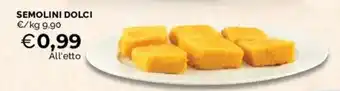 Mercatò Semolini dolci offerta
