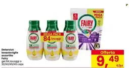 Interspar Detersivo lavastoviglie Fairy gel offerta
