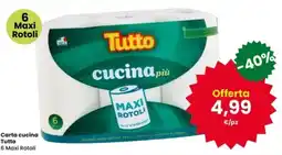 Interspar Carta cucina Tutto 6 Maxi Rotoli offerta