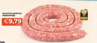 Mercatò Salsiccia rustica piemontese offerta