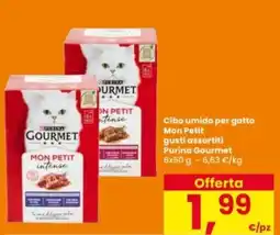 Interspar Cibo umido per gatto Mon Petit Purina Gourmet offerta