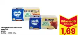 Interspar Omogeneizzati alla carne Mellin offerta