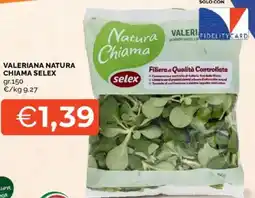 Mercatò Valeriana natura chiama SELEX offerta