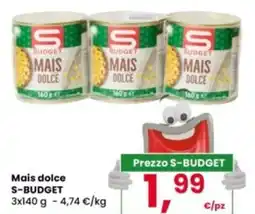 Interspar Mais dolce S-BUDGET offerta