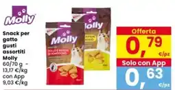 Interspar Molly Snack per gatto offerta