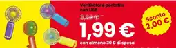 Interspar Ventilatore portatile con USB offerta