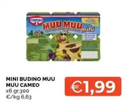 Mercatò Mini budino muu muu CAMEO offerta