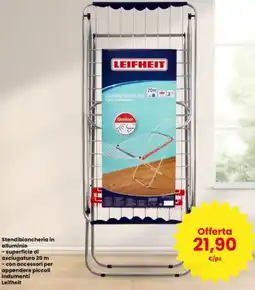 Interspar LEIFHEIT Stendibiancheria in alluminio offerta