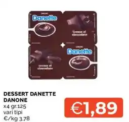 Mercatò Dessert danette DANONE offerta