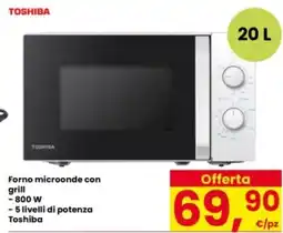 Interspar TOSHIBA Forno microonde con grill offerta