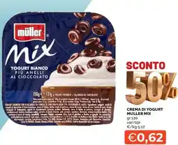 Mercatò Crema di yogurt MULLER MIX offerta