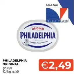 Mercatò Philadelphia original offerta