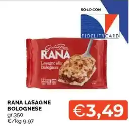 Mercatò Rana lasagne bolognese offerta