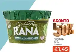 Mercatò Giovanni rana pesto rana offerta