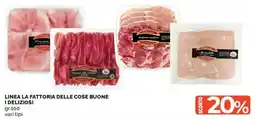 Mercatò Linea la fattoria delle cose buone i deliziosi offerta
