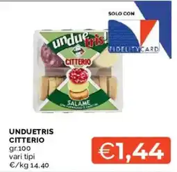 Mercatò Unduetris CITTERIO offerta