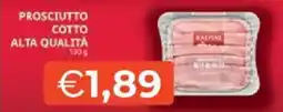 Mercatò Prosciutto cotto alta qualità offerta