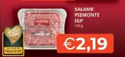 Mercatò Salame piemonte igp offerta