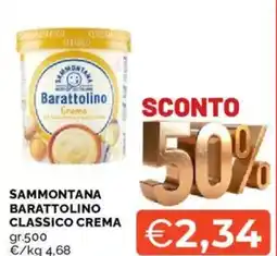 Mercatò Sammontana barattolino classico crema offerta